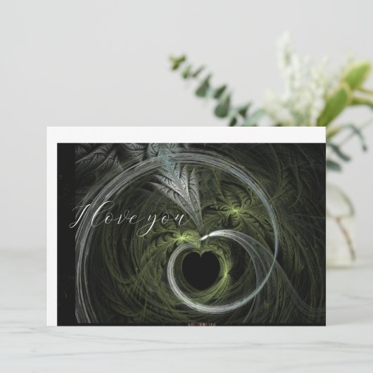 I love you 招待状 (スタンド正面)