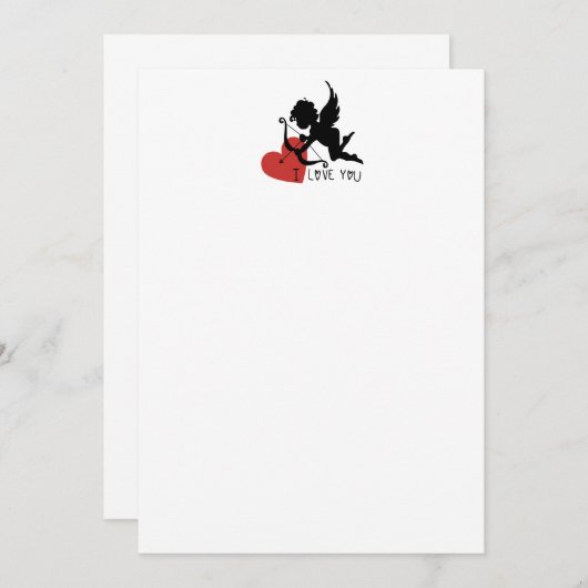 I LOVE YOU 招待状 (正面/裏面)