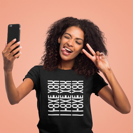 I LOVE YOU - 隠された愛のメッセージ Tシャツ