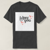 i love you 3 tシャツ (デザイン正面)