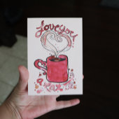 I love you a latte カード