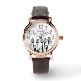 I Love You all the Time，追加イニシャル 腕時計