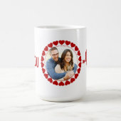 I Love You Always & Forever写真カスタム コーヒーマグカップ (中央)