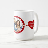 I Love You Always & Forever写真カスタム コーヒーマグカップ (正面右)