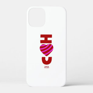 I Love You Apple iPhone 12 Mini Case ケース