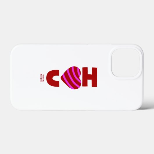 I Love You Apple iPhone 13 Mini Case Case-Mate iPhoneケース (裏面 (横))
