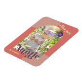 I Love You Auntieレトロ写真 マグネット (左側)