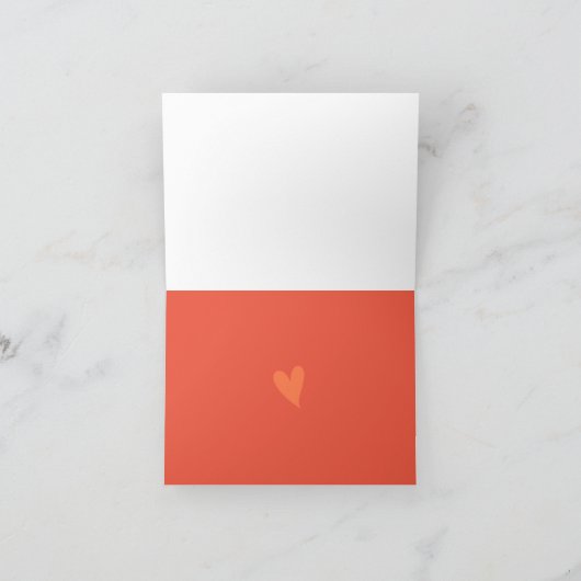 I Love You Beyond MEASURE Pun Greeting Card カード (内部)