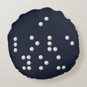I love you (Braille) ラウンドクッション (裏面)