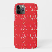 I love you (Braille) Case-Mate iPhoneケース (裏)