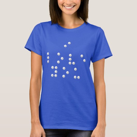 I love you (Braille) Tシャツ (正面)