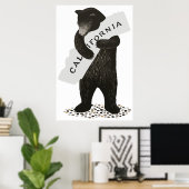 I Love You Californiaポスター ポスター (ホームオフィス)