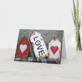 I Love You Card - Loveラベル シーズンカード