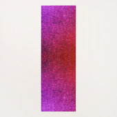 I love you chic pink glitter background Abstract ヨガマット (裏面)