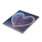 I Love You Connected In A Heart タイル (側面)