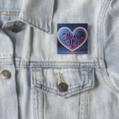 I Love You Connected In A Heart 缶バッジ (インサイチュ)