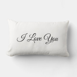 I Love You Coussin décoratif ランバークッション