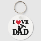 i love you dad キーホルダー (正面)