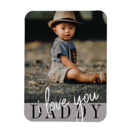 I love You Daddy写真 マグネット