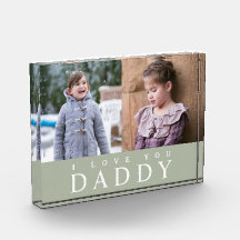I Love You Daddy / セージグリーン