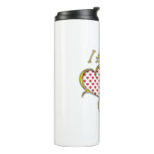 I love You Design タンブラー (回転左)