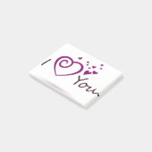 I LOVE YOU DESIGN ポストイット (アングル)