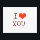 I LOVE YOU : Elegant Script of Love n Romance GIFT ポストカード<br><div class="desc">I LOVE YOU : Elegant Script of Love n Romance GIFThim her couple men women teens kids pets grandparents funny monogram pattern funny humor joke insult putdown put down sarcasm sarcastic rude crude amaze clean brands funny arrival guide rustic americana monogram shoppe wander world pattern playground page hungry hipster wise...</div>