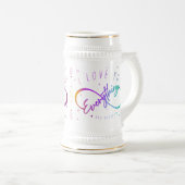 I Love You Everything & Beyond (Love Mugs) ビールジョッキ (正面右)