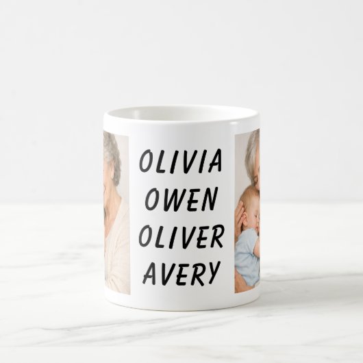 I Love You Grandma Mug | Grandparents Day コーヒーマグカップ (中央)