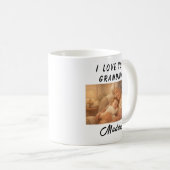 I Love You Grandma Mug | Grandparents Day コーヒーマグカップ (正面右)