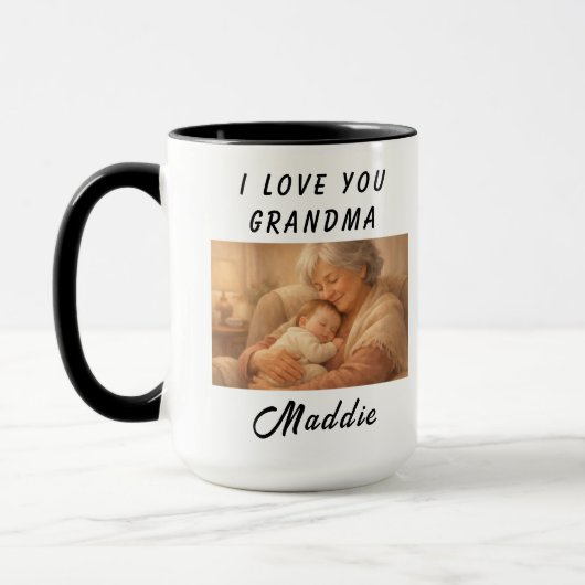 I Love You Grandma Mug | Grandparents Day マグカップ (左)