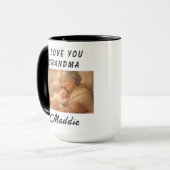 I Love You Grandma Mug | Grandparents Day マグカップ (正面左)