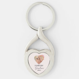 I Love You Grandma | Personalized Heart Keychain キーホルダー