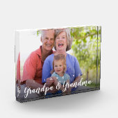 I Love You Grandpaおばあちゃんカスタムの写真 フォトブロック (左)