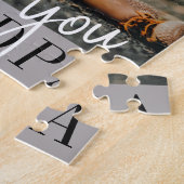 I Love You Grandpa カスタムPhoto ジグソーパズル (側面)