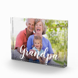 I Love You Grandpa カスタムPhoto フォトブロック