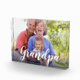 I Love You Grandpa カスタムPhoto フォトブロック