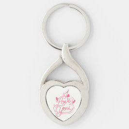 I Love You Heart Keychain キーホルダー