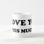 I love you here Much Open Arms コーヒーマグカップ (中央)