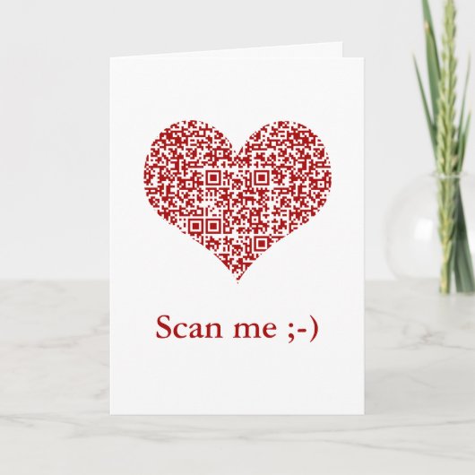 I Love You! I love you! I love you! QR Code カード (正面)