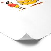 I Love You I Love You More Modern Love Playful Sty ポスター (角)