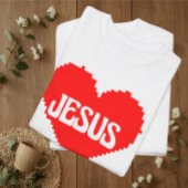 I love you Jesus pixel art Tシャツ