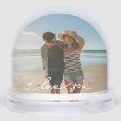 I Love You Modern Script Photo (裏面)