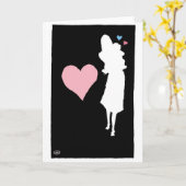 I love you, Mom カード (黄色い花)