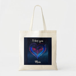 I Love You Mom / Bolsa de Tela Galáctica トートバッグ