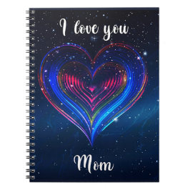 I love you Mom / Cuaderno de Corazón Galáctico ノートブック