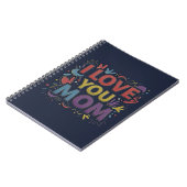 I Love You Mom / Cuaderno de Espiral ノートブック (左側)