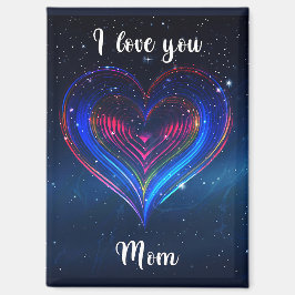 I love you Mom / Imán de Corazón Galáctico マグネット