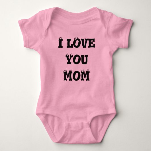 I Love You Mom Tシャツ (正面)