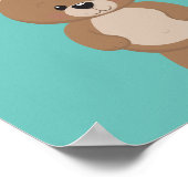 "I Love You Mommy"ポスター9.19" x 12.25"，マット ポスター (角)